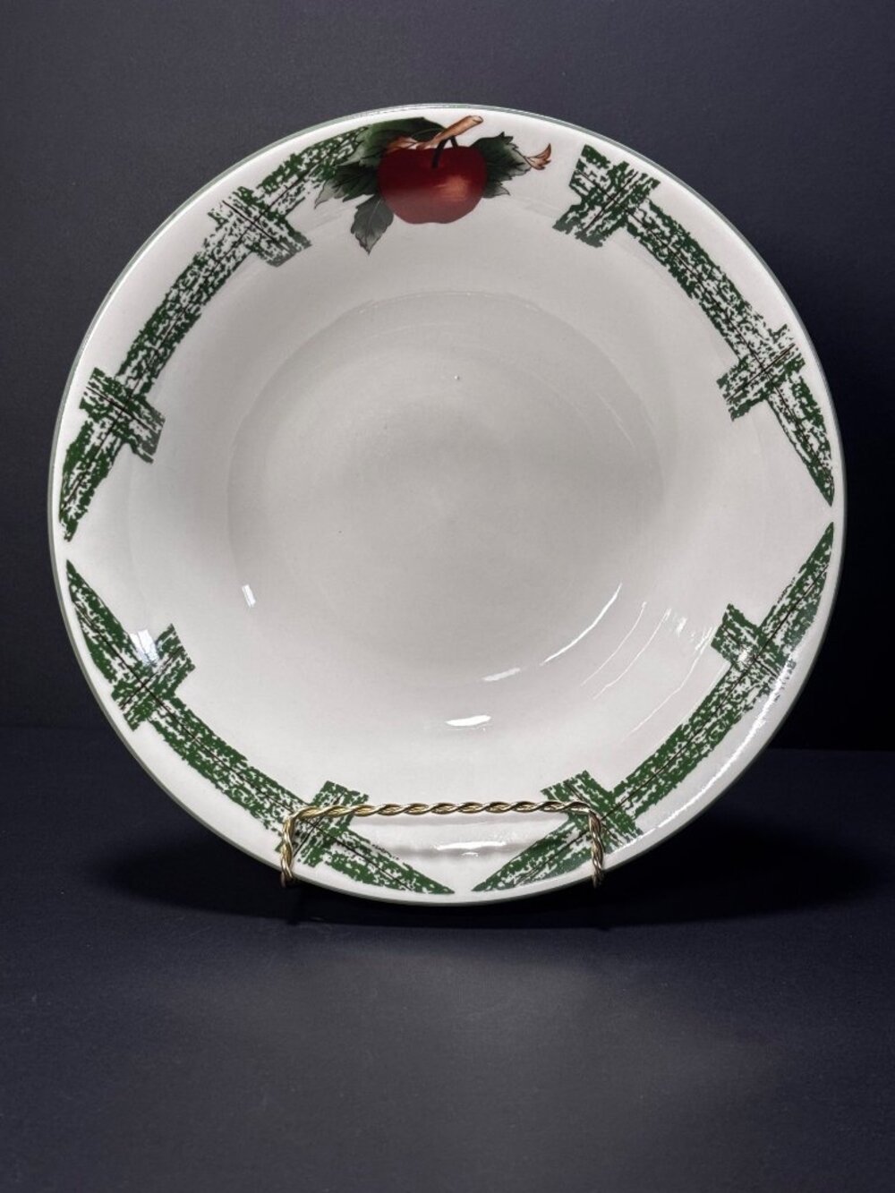 Citation Cades Cove Collection Serving Bowl Ceramic Dish Mic Safe Vintage 90s